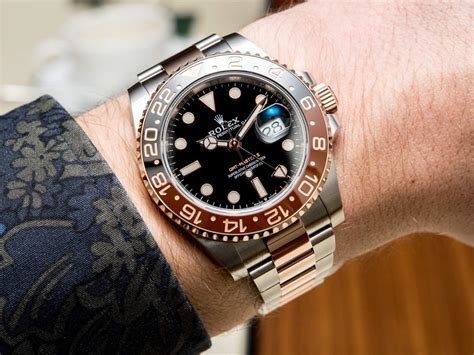 rolex gmt root beer bezel|rolex root beer retail price.